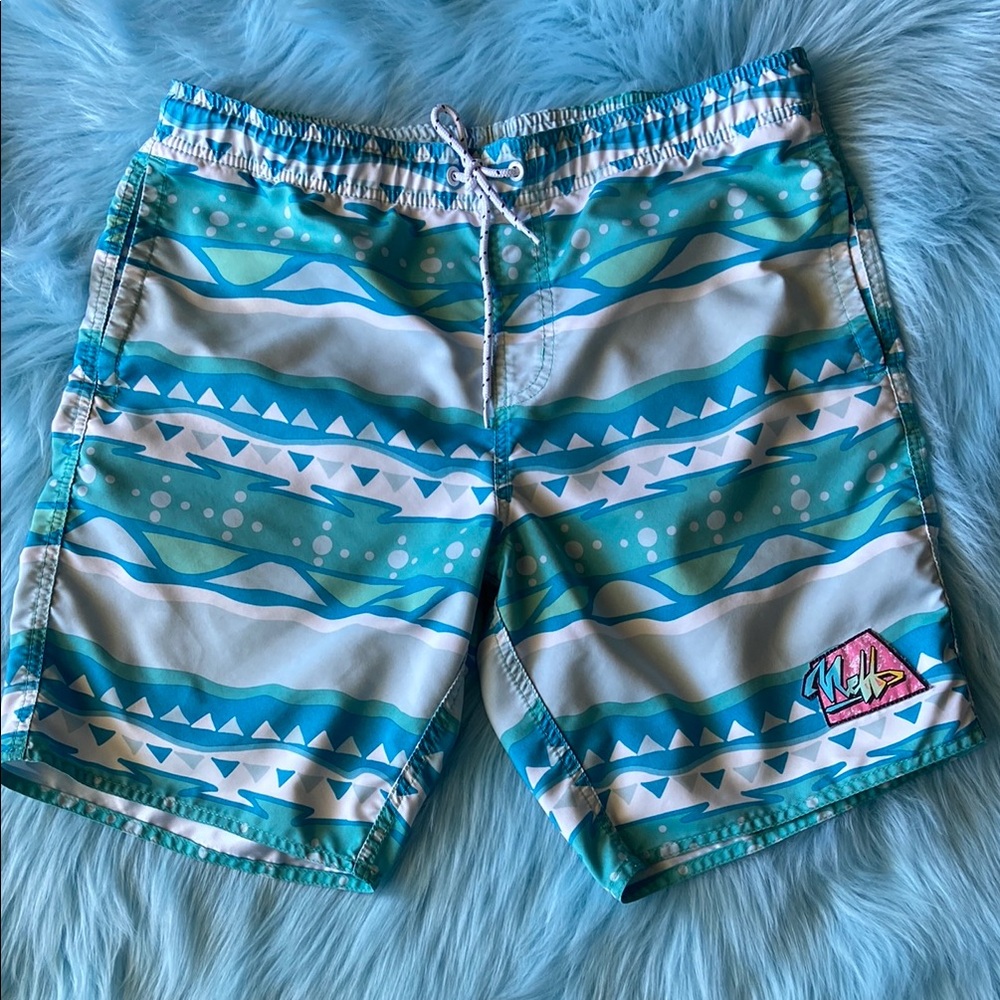 NEFF MENS SWIM TRUNKS SIZE MEDIUM